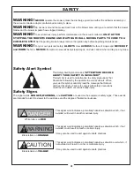 Preview for 3 page of Peco 05721201 Operator'S Manual