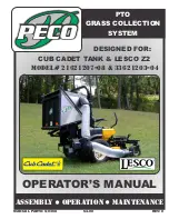 Preview for 1 page of Peco 21621207-08 Operator'S Manual