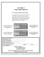 Preview for 23 page of Peco 35621219 Operator'S Manual