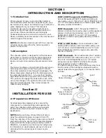 Preview for 5 page of Peco 48131301 Operator'S Manual