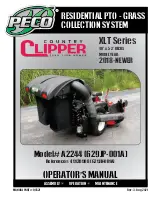 Peco Country Clipper XLT Series Operator'S Manual preview