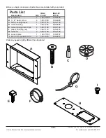 Preview for 3 page of peerless-AV IBA2 Installation And Assembly Manual