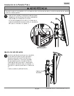 Preview for 21 page of peerless-AV SC551GL Installation And Assembly Manual