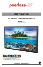 peerless-AV ULTRAVIEW UV651 User Manual preview