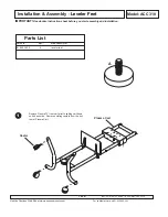 Preview for 1 page of PEERLESS Mounts ACC 310 Installation & Assembly