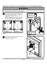 Preview for 6 page of PEERLESS Mounts D-LA-100 Installation And Assembly Manual