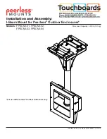 Preview for 1 page of PEERLESS Mounts FPECMI-01 Installation And Assembly Manual