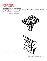 Preview for 15 page of PEERLESS Mounts FPECMI-01 Installation And Assembly Manual