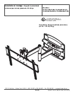 Preview for 14 page of PEERLESS Mounts PLA60-UNLP-GB Installation And Assembly Manual