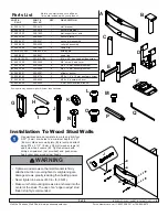 Preview for 2 page of PEERLESS Mounts Solid-Point PLA 2 Installation & Assembly