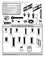 Preview for 2 page of PEERLESS DMU50SM Installation And Assembly Manual