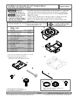 PEERLESS Encore PJRL411 Installation And Assembly preview