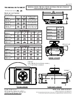 Preview for 2 page of PEERLESS PRS 35 Technical Data Sheet