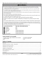 Preview for 2 page of PEERLESS PRS-UNV Installation And Assembly Manual