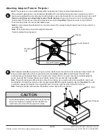 Preview for 8 page of PEERLESS PRS-UNV Installation And Assembly Manual