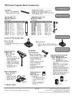 Preview for 12 page of PEERLESS PRS-UNV Installation And Assembly Manual