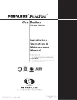 Preview for 88 page of PEERLESS PureFire PFC-625 Installation, Operation & Maintenance Manual