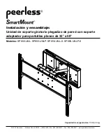 Preview for 12 page of PEERLESS SmartMount SP850-UNL Installation And Assembly Manual