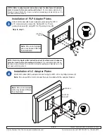 Preview for 4 page of PEERLESS Solid-Point PLB 1 Installation And Assembly