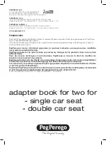 Preview for 16 page of Peg-Perego BOOK FOR TWO Instructions For Use Manual