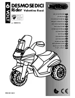 Peg-Perego DESMOSEDICI Use And Care Manual preview