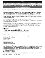 Preview for 18 page of Peg-Perego IGOR0055 Use And Care Manual