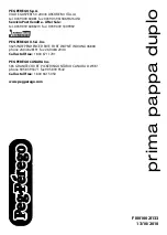 Preview for 40 page of Peg-Perego prima pappa duplo Instructions For Use Manual