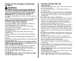 Preview for 9 page of Peg-Perego Primonido Elite Instructions For Use Manual