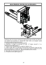 Preview for 22 page of Pegasolift TPL 16-20-30 User Manual