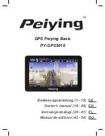 Peiying PY-GPS5010 Owner'S Manual preview