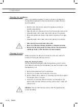 Preview for 68 page of Pelgrim MAC614MAT Instructions For Use Manual