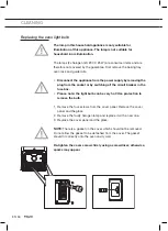 Preview for 70 page of Pelgrim MAC614MAT Instructions For Use Manual