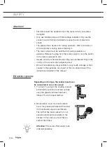 Preview for 42 page of Pelgrim WA300 Instructions For Use Manual