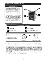 Preview for 3 page of Pelonis HT-0605 Owner'S Manual