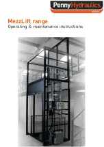 Penny Hydraulics MezzLift Series Operating & Maintenance Instructions preview