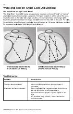 Preview for 14 page of Pentair AmerBrite Underwater Color Changing LED Pool Lamp Installation And User Manual