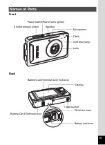 Preview for 21 page of Pentax 17231 - Optio W60 - Digital Camera Operating Manual