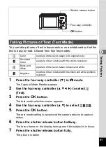 Preview for 83 page of Pentax 17231 - Optio W60 - Digital Camera Operating Manual