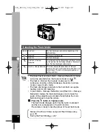 Preview for 44 page of Pentax 18173 - Optio 550 Digital Camera Operating Manual