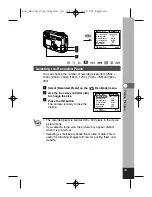 Preview for 45 page of Pentax 18173 - Optio 550 Digital Camera Operating Manual