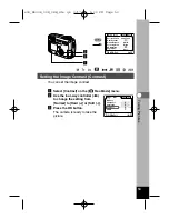 Preview for 55 page of Pentax 18173 - Optio 550 Digital Camera Operating Manual