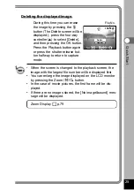 Preview for 27 page of Pentax 18263 - OptioS Digital Camera Operating Manual