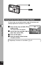 Preview for 64 page of Pentax 18263 - OptioS Digital Camera Operating Manual