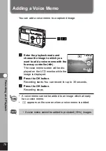 Preview for 80 page of Pentax 18263 - OptioS Digital Camera Operating Manual