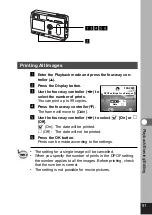 Preview for 93 page of Pentax 18263 - OptioS Digital Camera Operating Manual