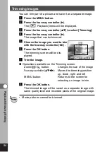 Preview for 96 page of Pentax 18263 - OptioS Digital Camera Operating Manual