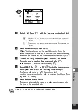 Preview for 117 page of Pentax 18263 - OptioS Digital Camera Operating Manual