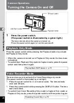 Preview for 30 page of Pentax 18283 - Optio S4 Digital Camera Operating Manual