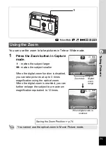 Preview for 73 page of Pentax 18283 - Optio S4 Digital Camera Operating Manual