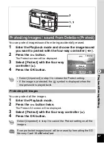 Preview for 89 page of Pentax 18283 - Optio S4 Digital Camera Operating Manual